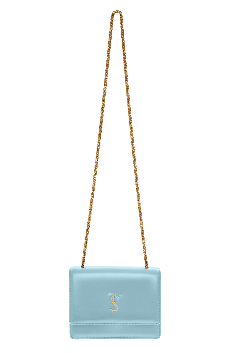 The Auburn Crossbody Bag -Light Blue