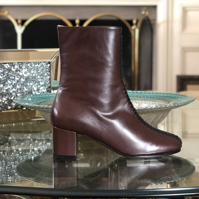 Audrey Boot- Black and Brown