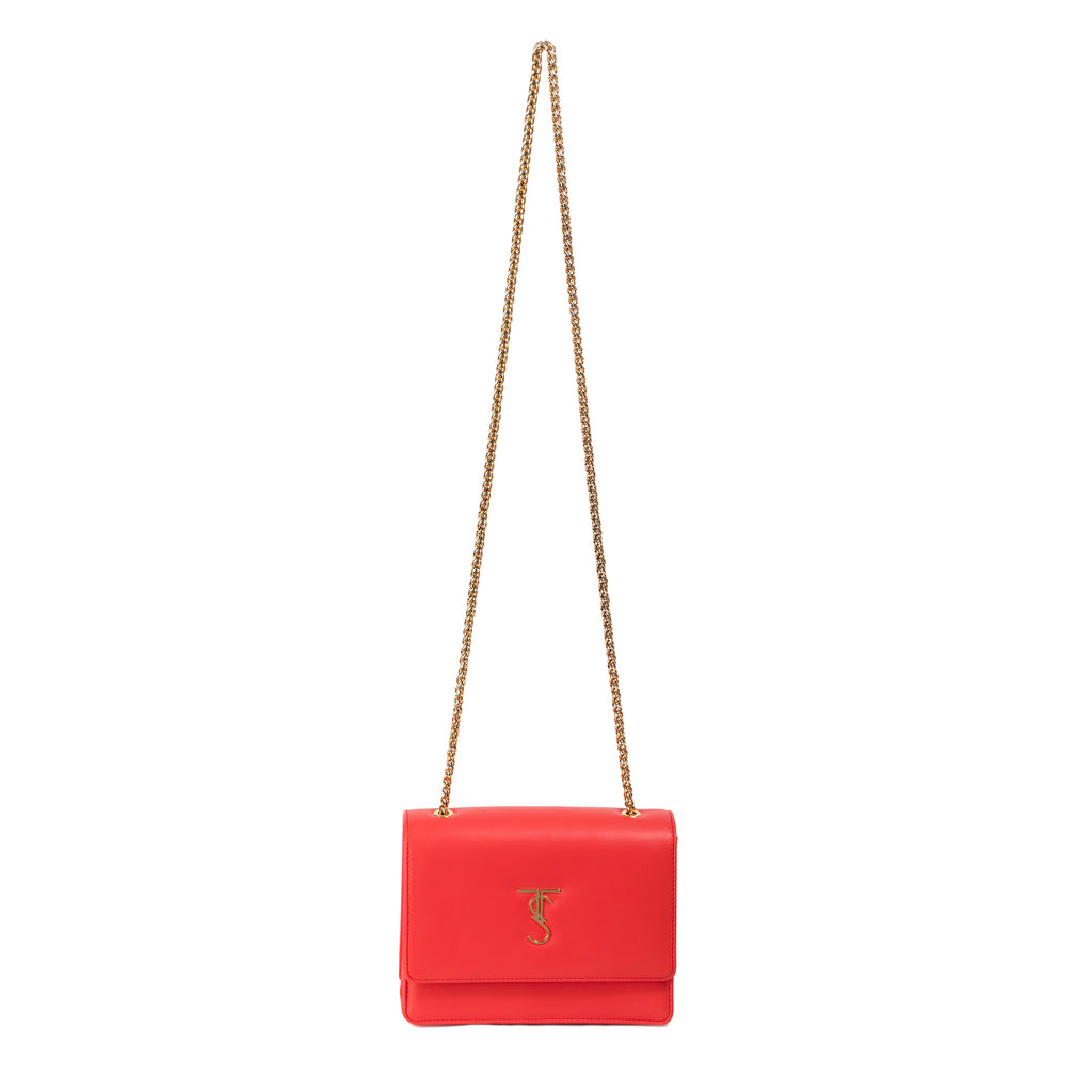The Auburn Crossbody Bag -Coral