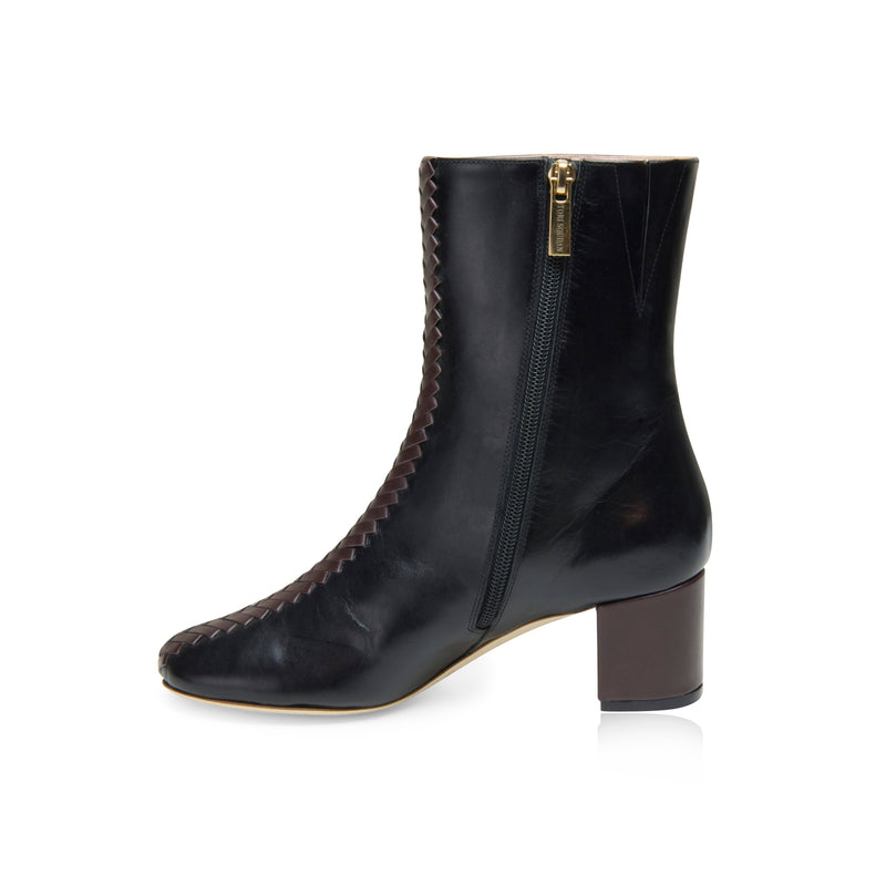 Audrey Two Tone Boot, Shoes - Tori Soudan Collection