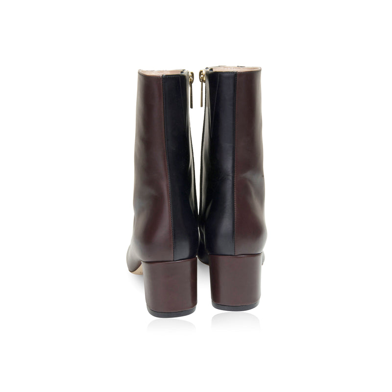 Audrey Two Tone Boot, Shoes - Tori Soudan Collection