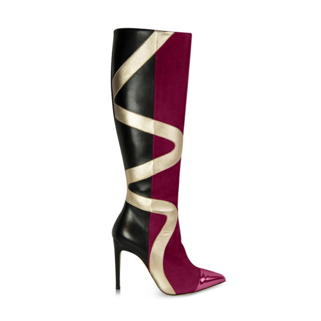 Adia Boot- Wine