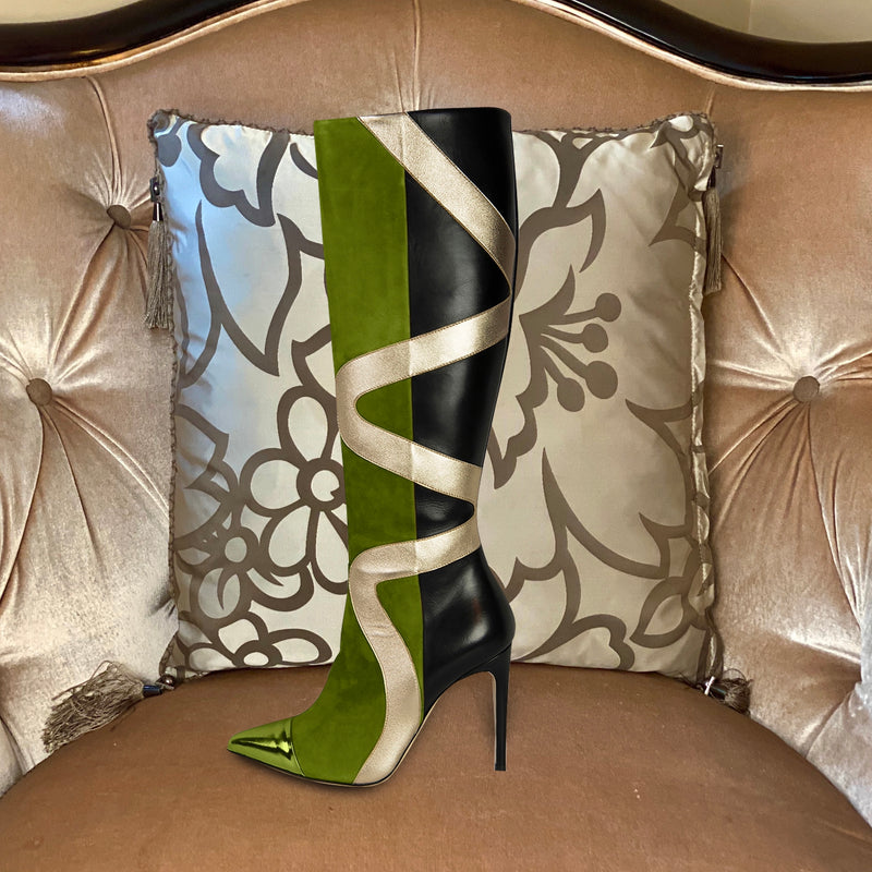 Adia Boot- Green