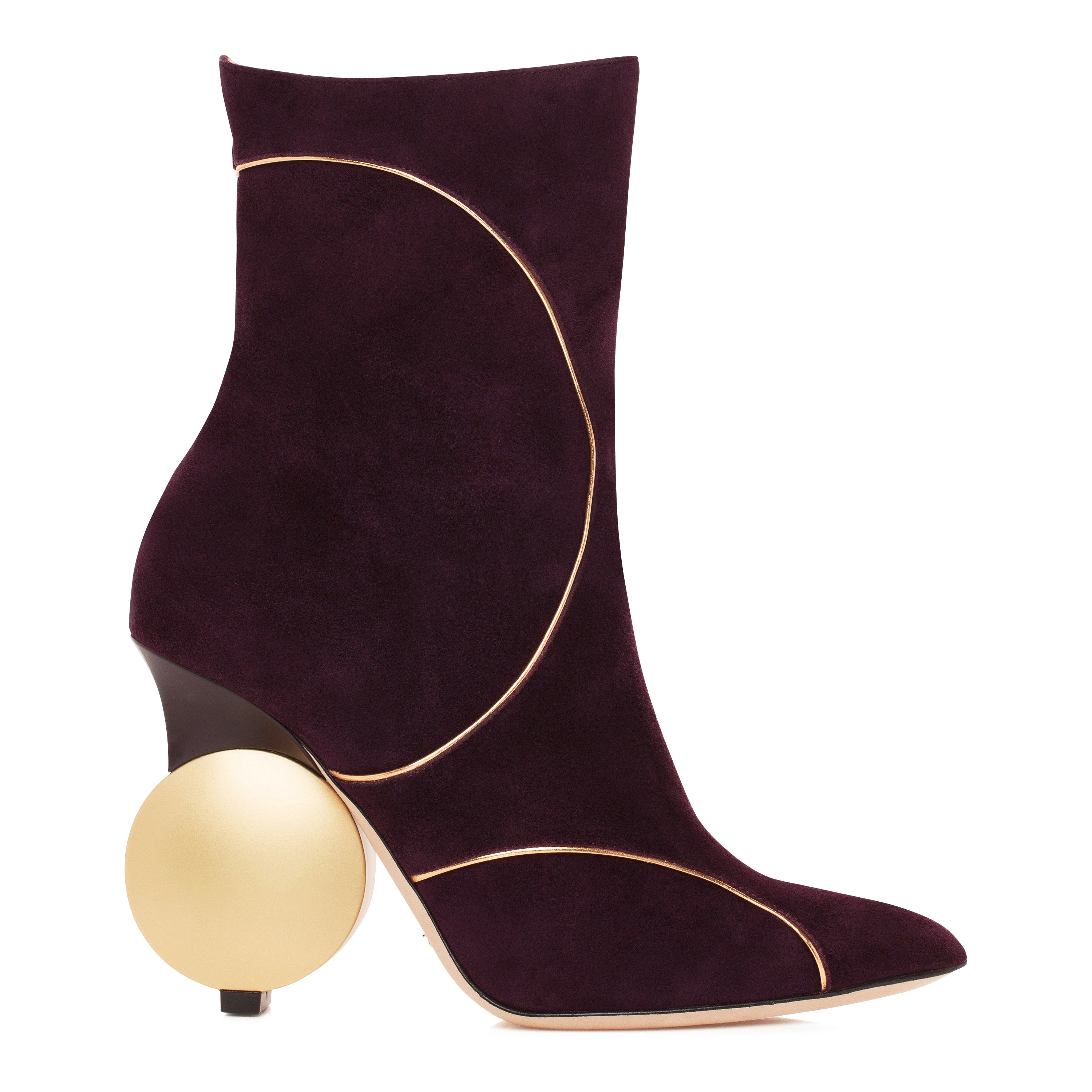 Julee Ankle Boot - Plum