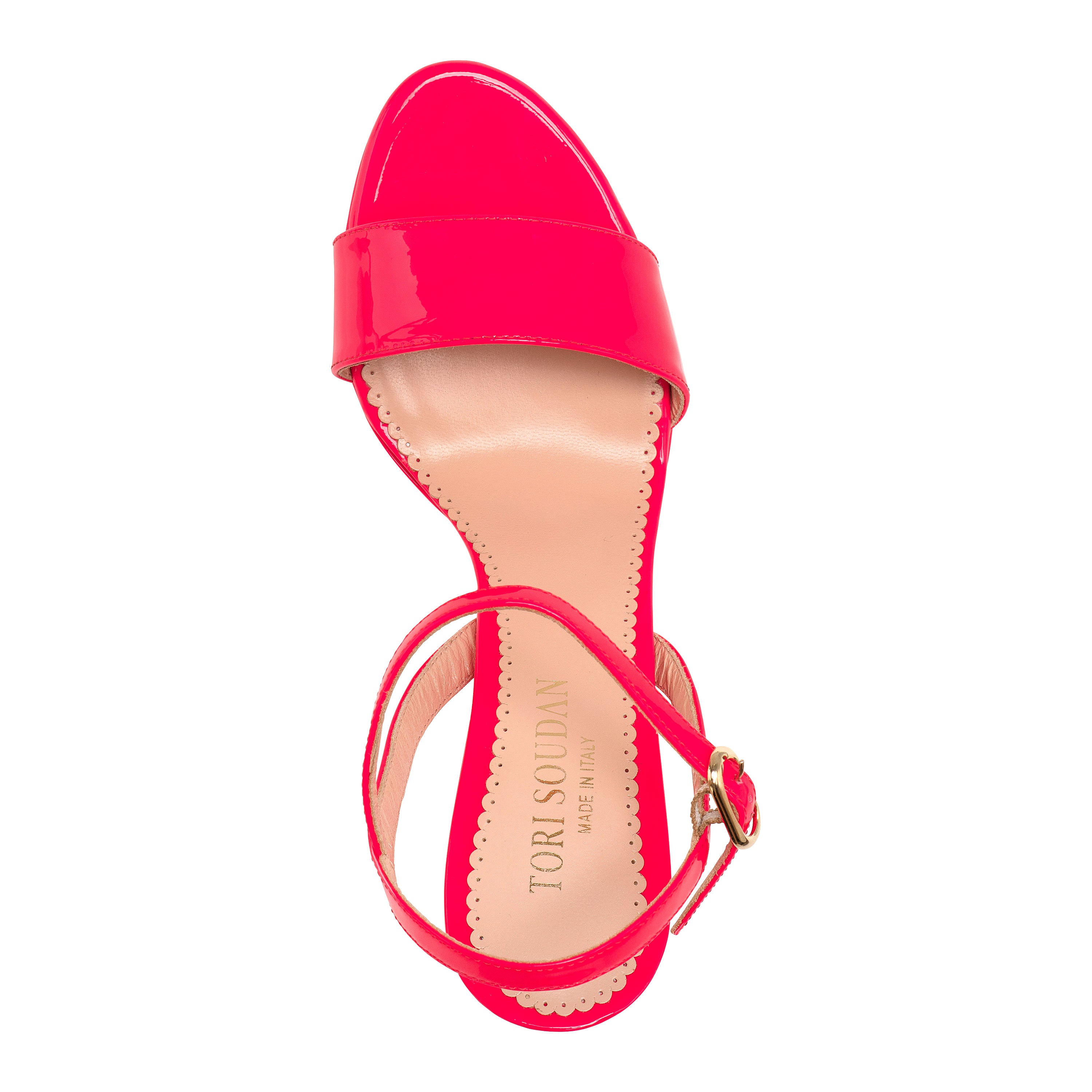 Melissa Block Heel Sandal - Red (Final Sale)