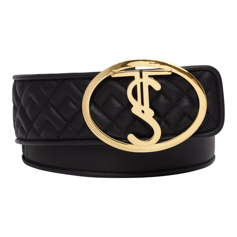 TS Oval Belt - Madison Quilted 6 cm
