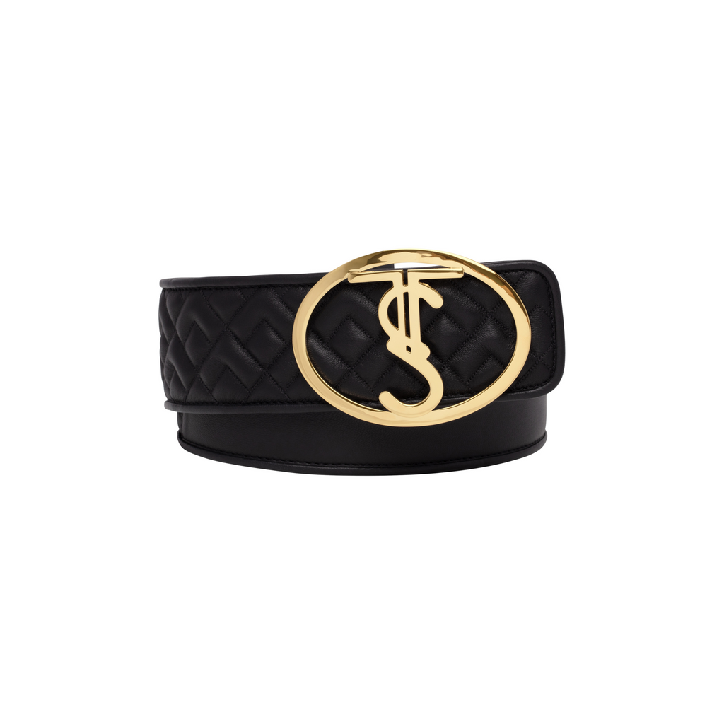 TS Oval Belt - Madison Quilted 6 cm