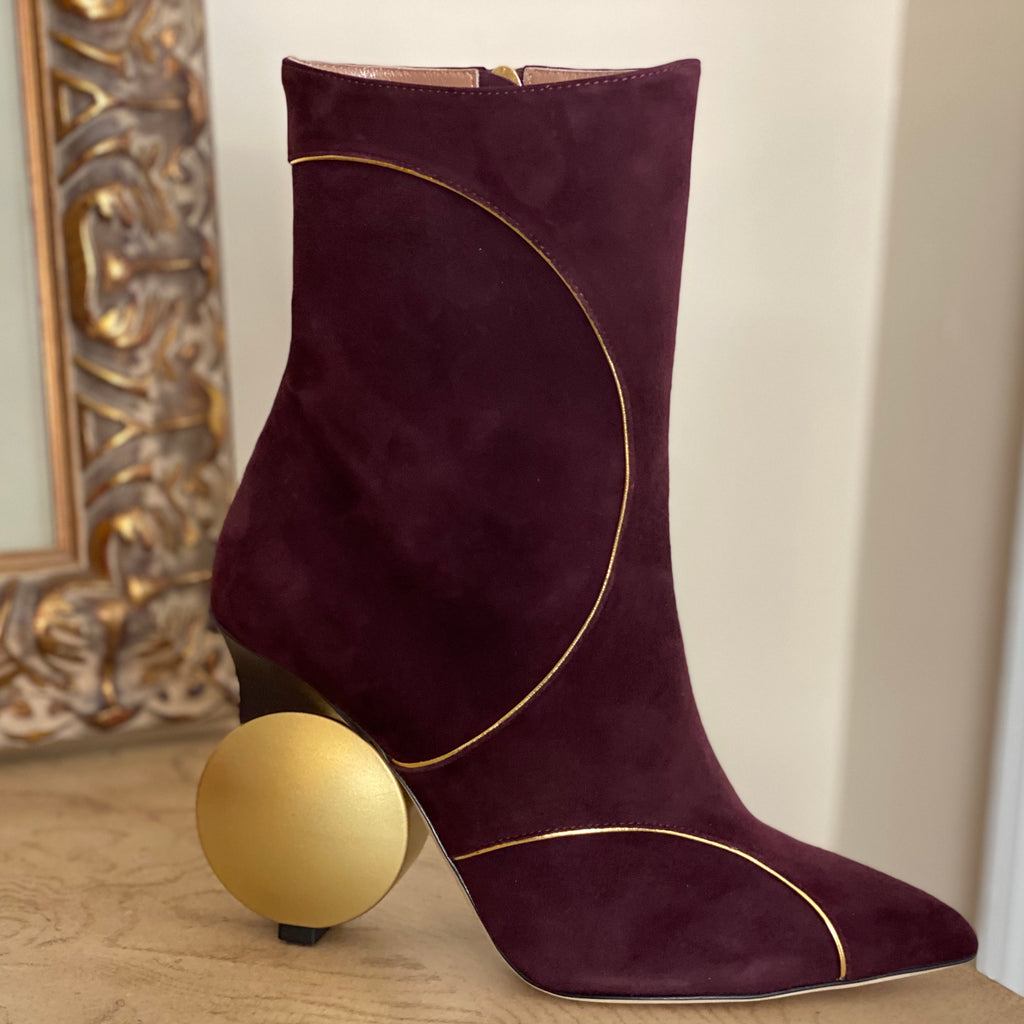 Julee Ankle Boot - Plum