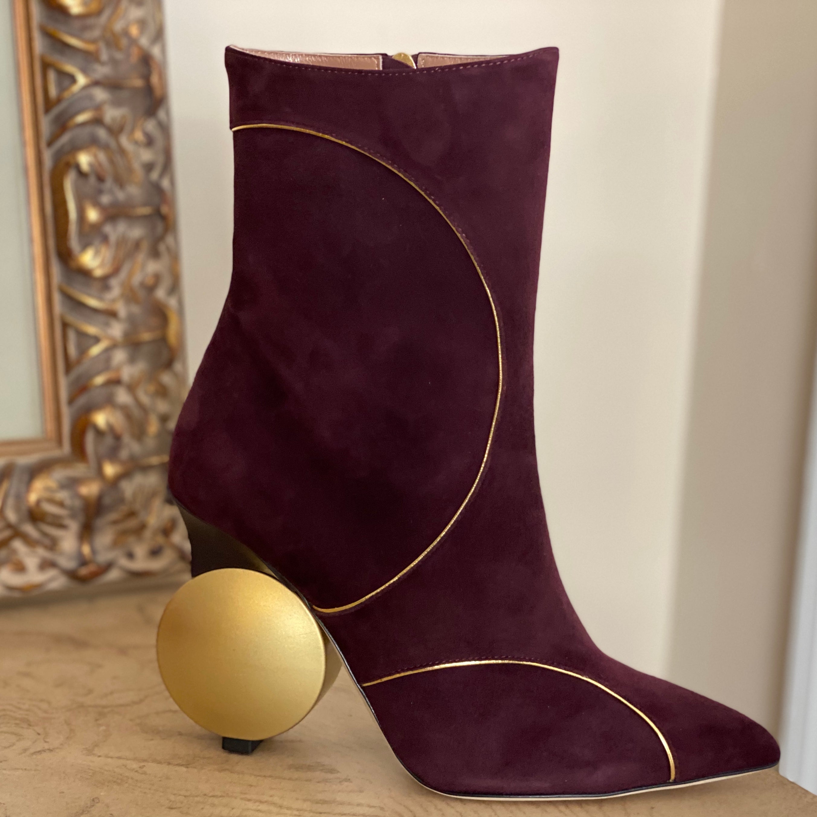 Julee Ankle Boot - Plum