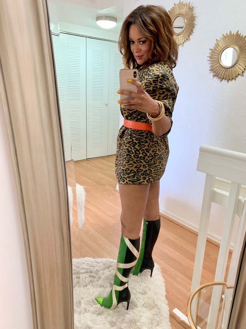 Adia Boot- Green