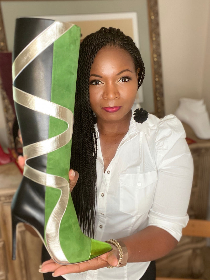 Adia Boot- Green