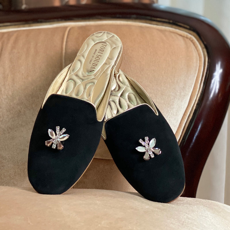 Colette Slide Shoe - Black
