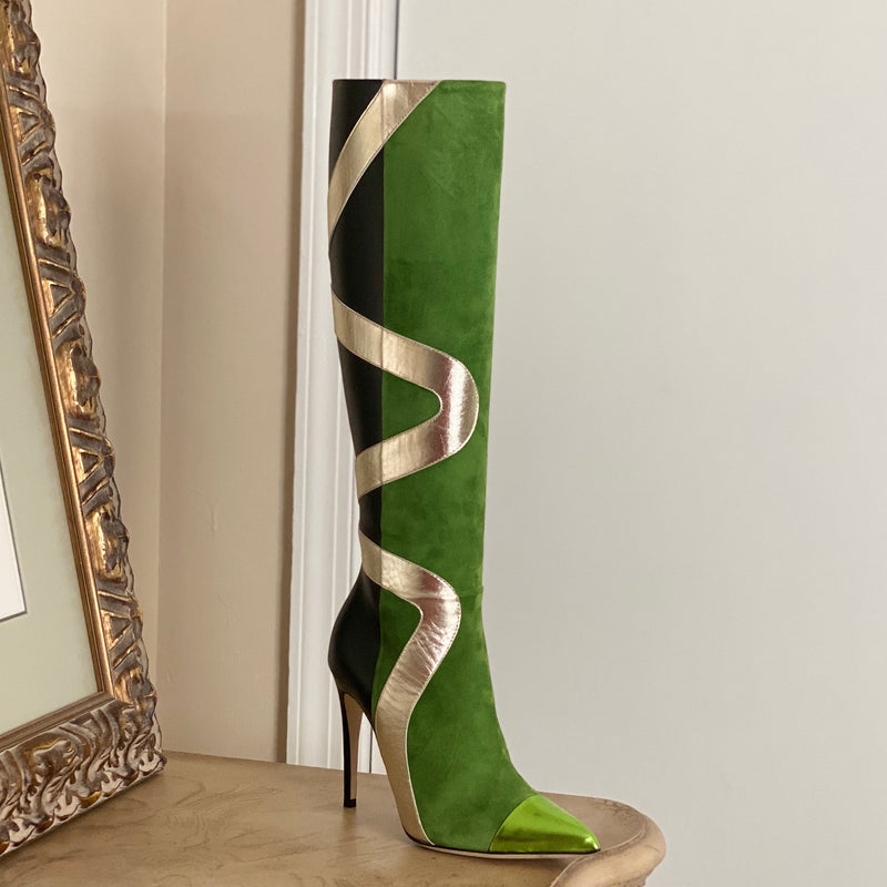 Adia Boot- Green