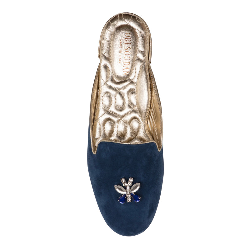 Colette Slide Shoe - Santorini Blue