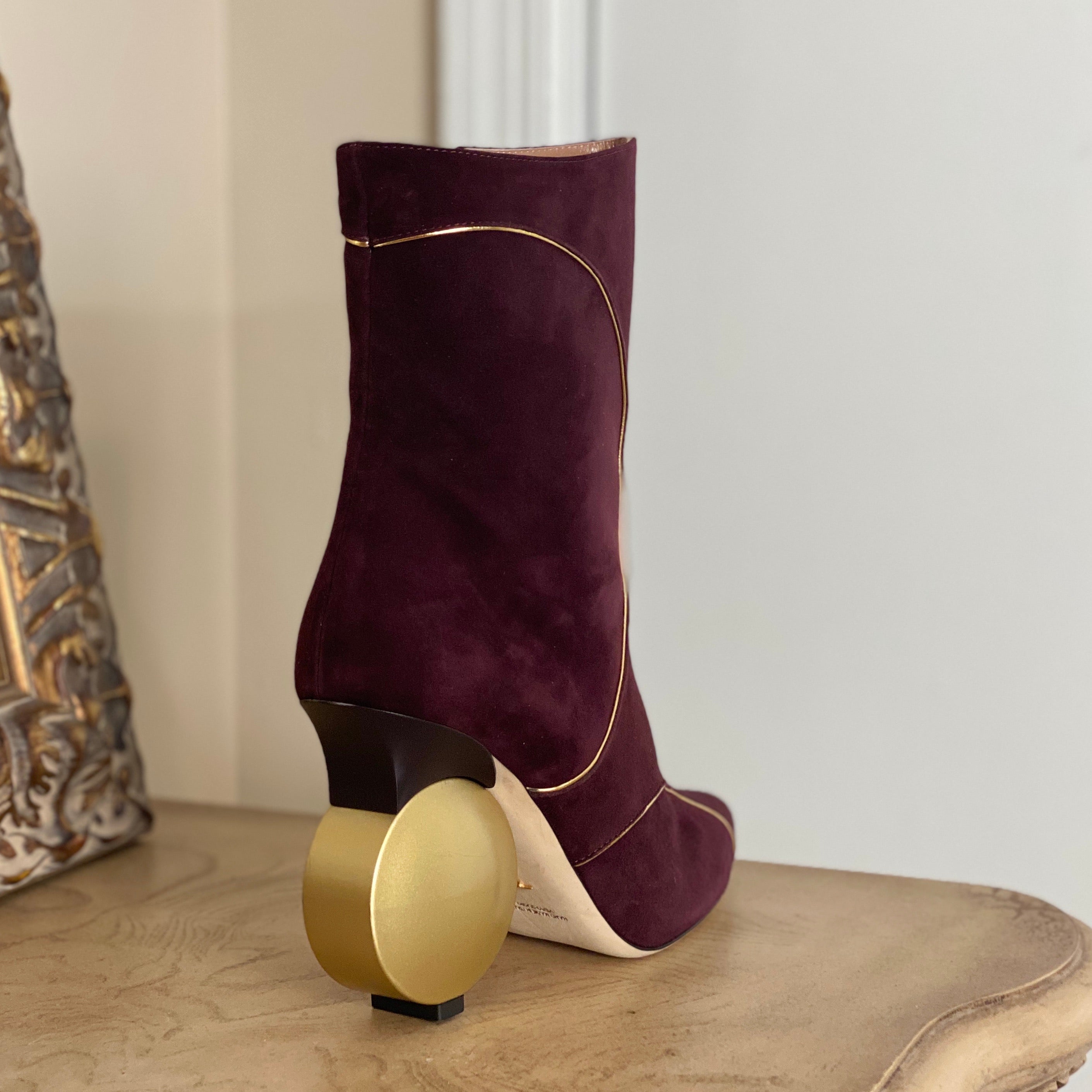 Julee Ankle Boot - Plum