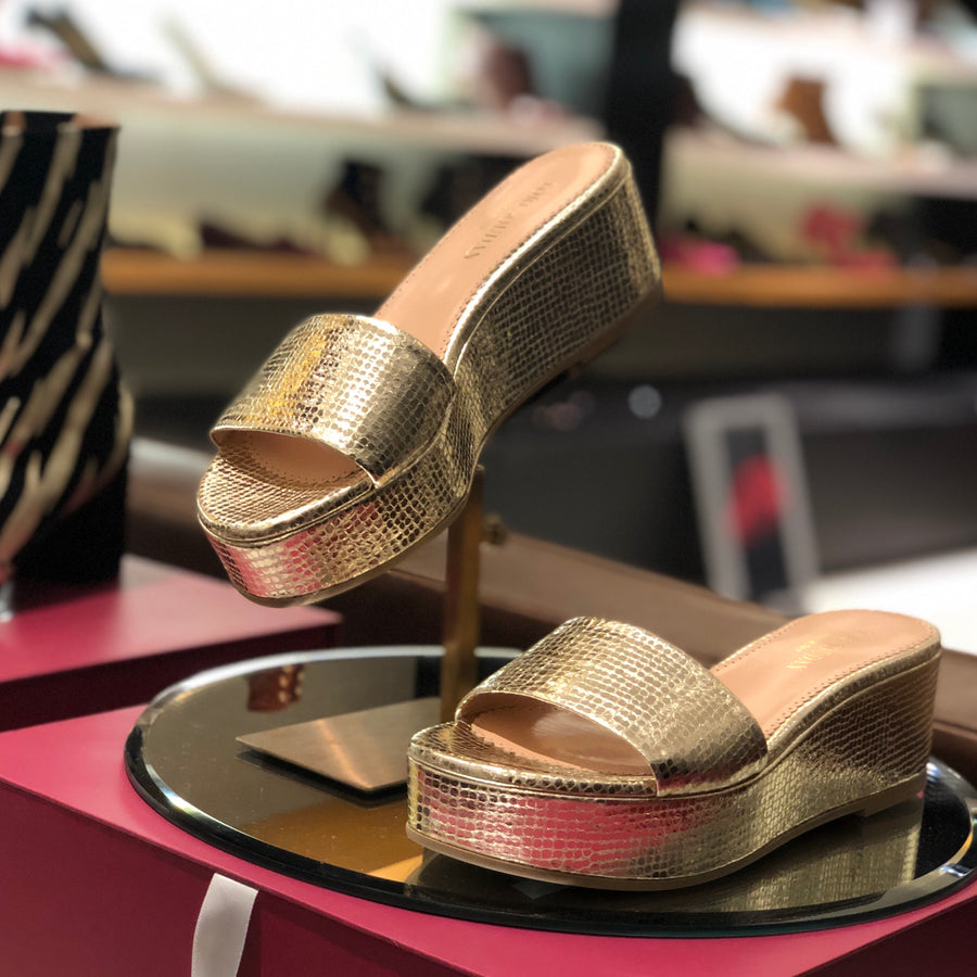 Gold platform slides sales