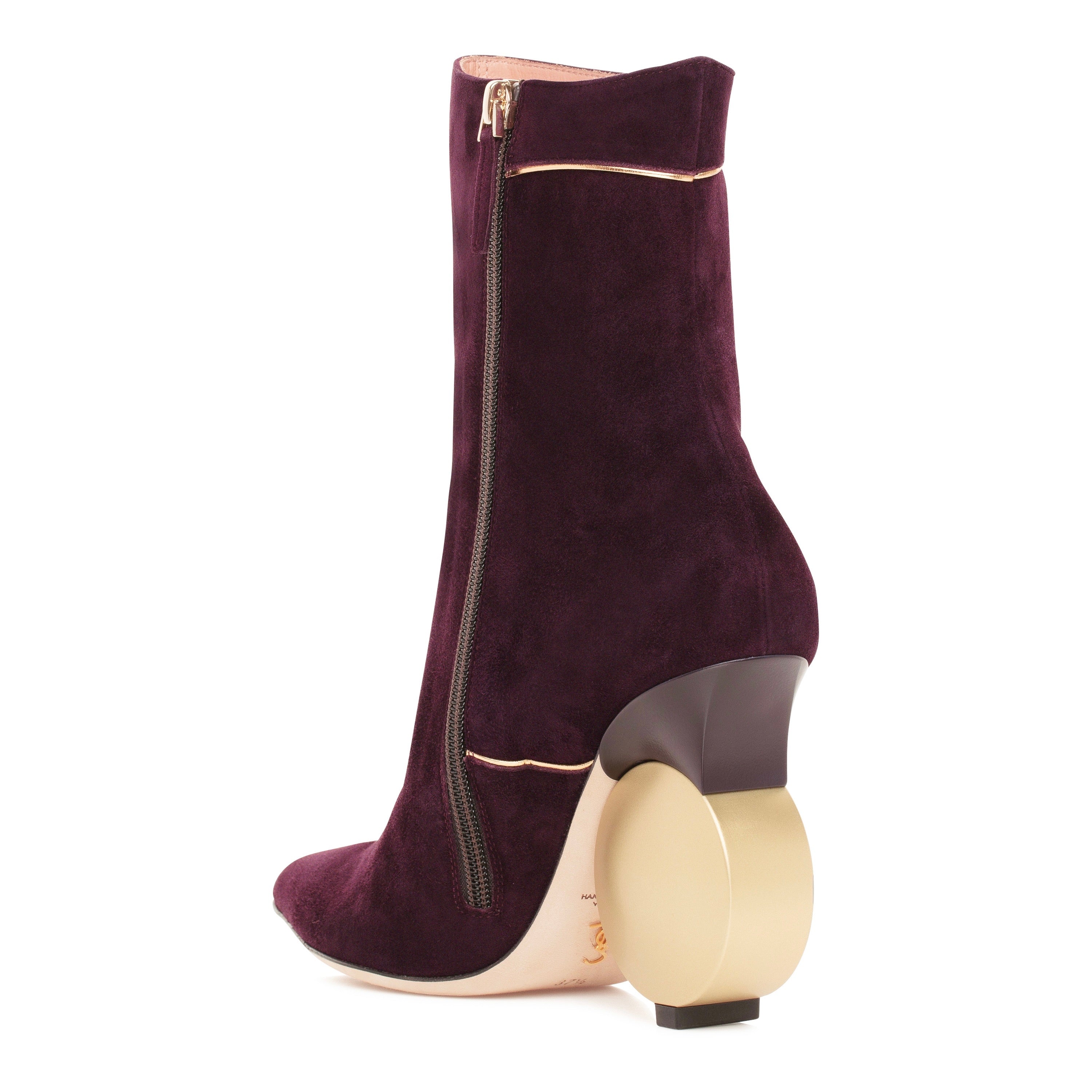 Julee Ankle Boot - Plum
