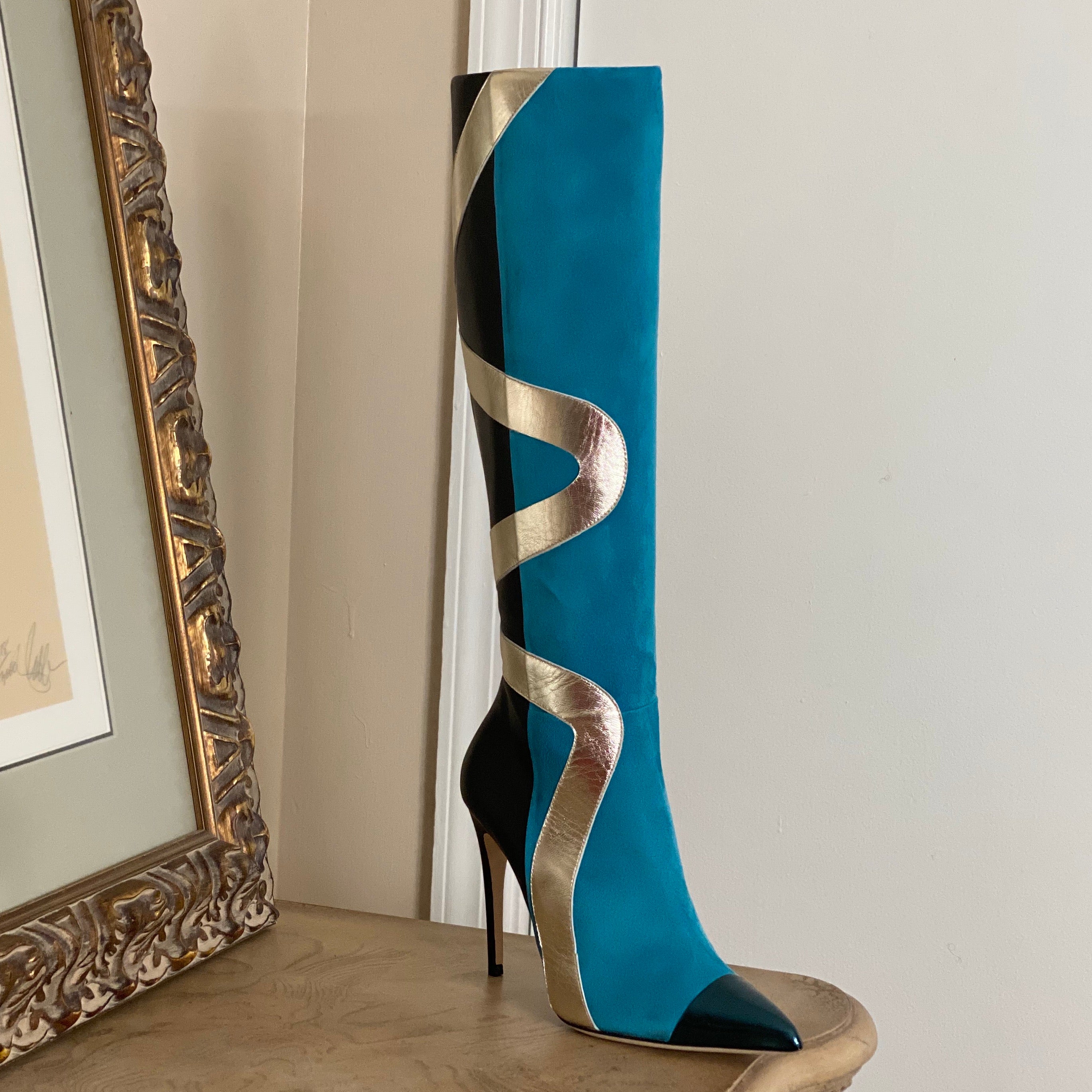 Adia Boot- Teal