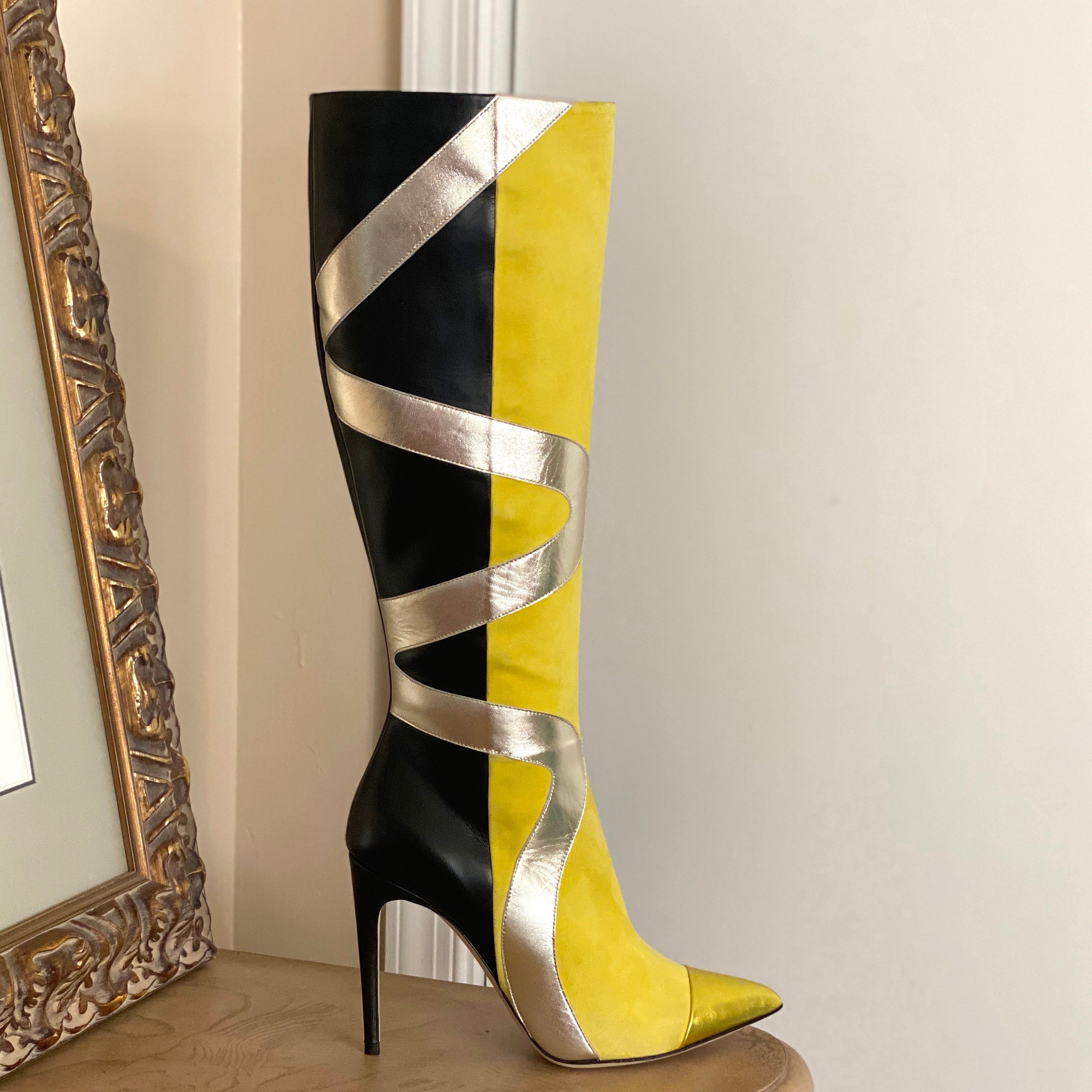 Adia Boot- Yellow