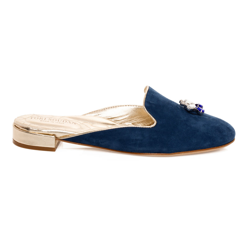 Colette Slide Shoe - Santorini Blue