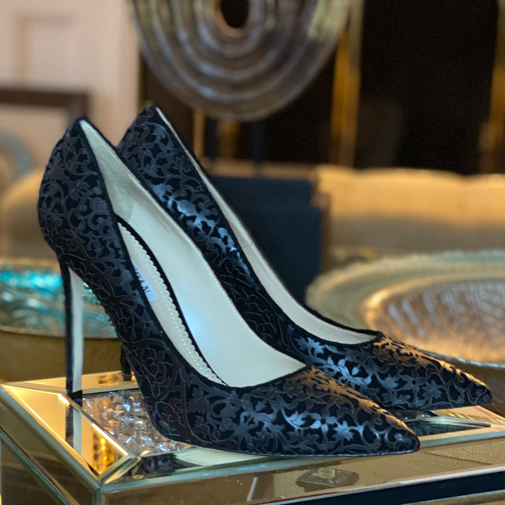 Shirley Laser Black Pump