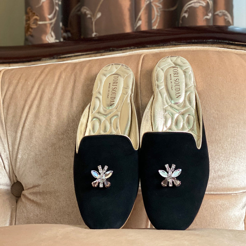 Colette Slide Shoe - Black