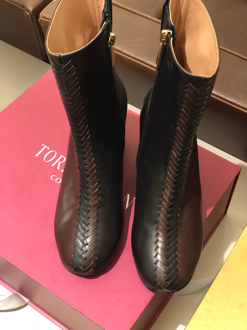 Audrey Boot- Black and Brown