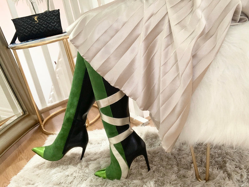 Adia Boot- Green