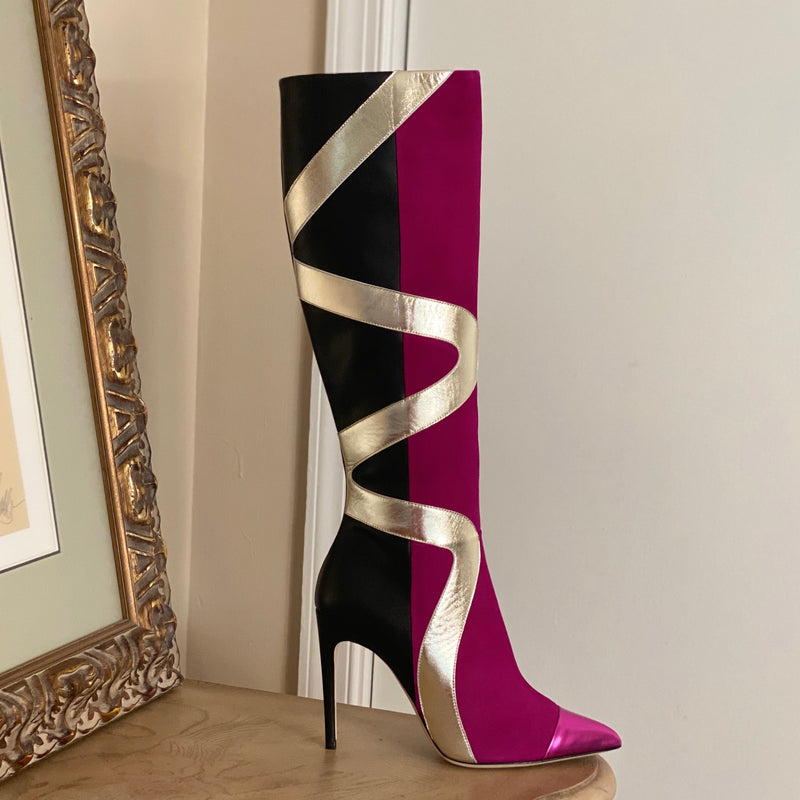Adia Boot- Wine