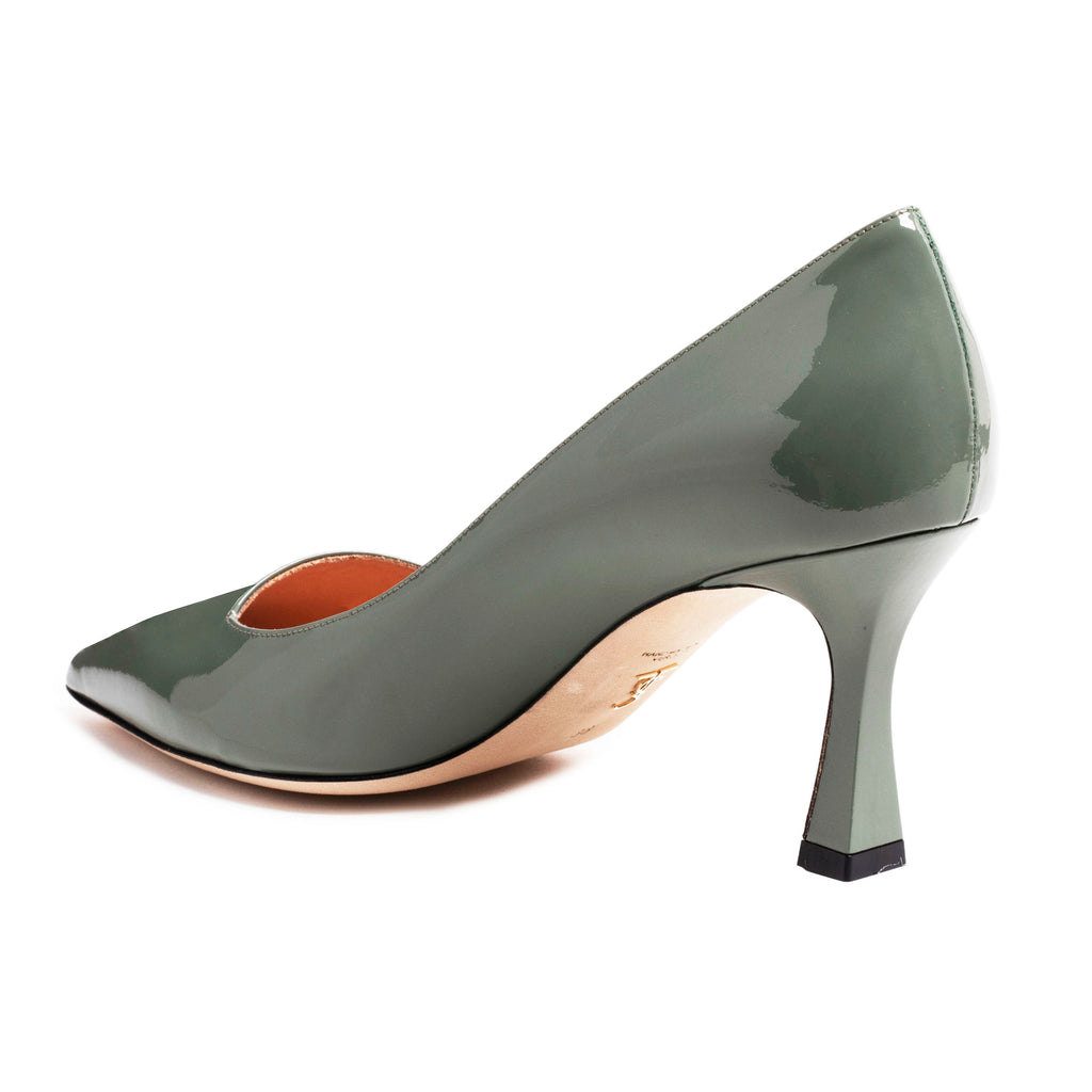 Kamala Pump -  Sage Green (Mid-Heel)